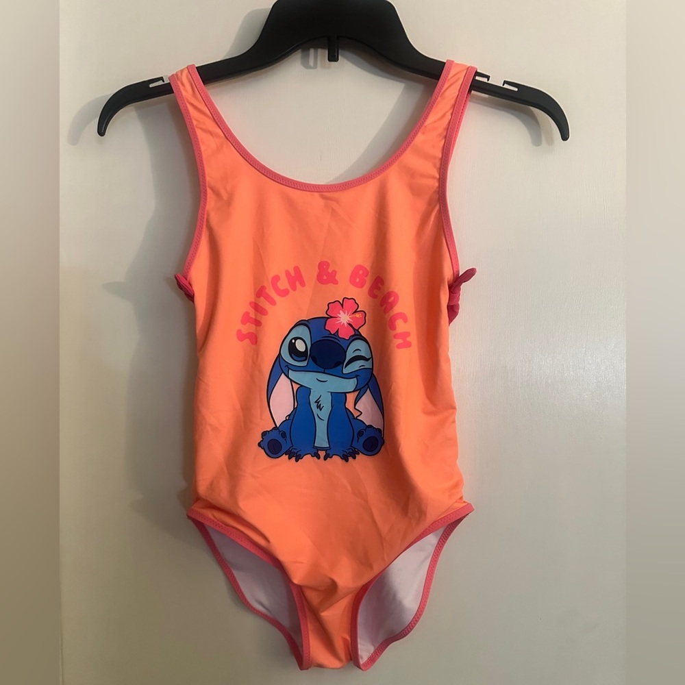 BOGO Zara Stitch & Beach Orange Swimsuit NWT